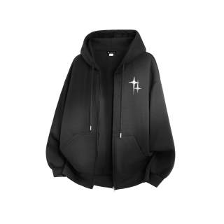 ROBINHOOD Sweatshirts Unisex Hooded Moderate Cardigan