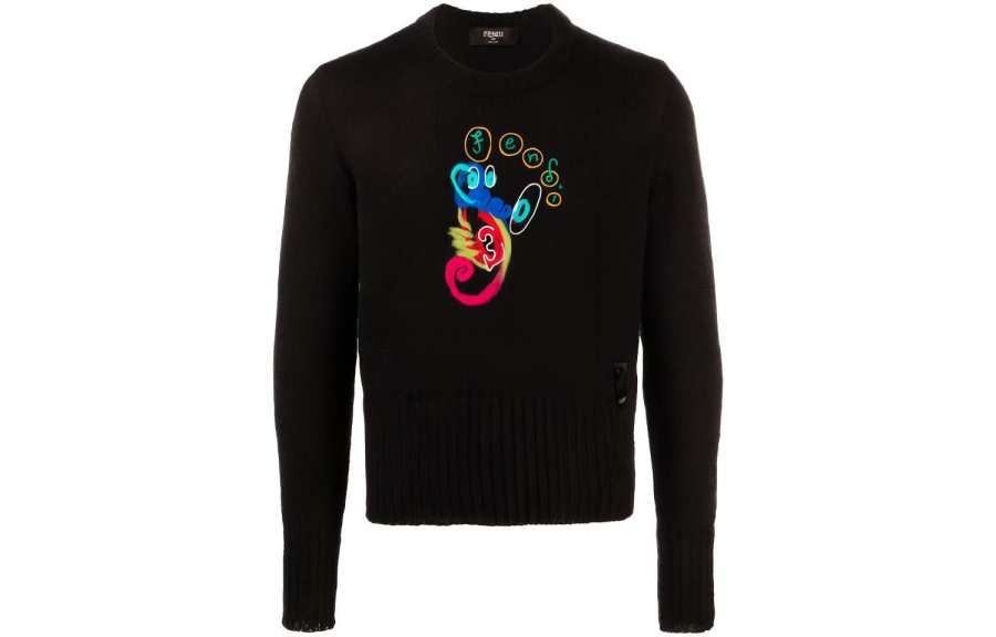 FENDI X Noel Fielding Seahorse Sweater