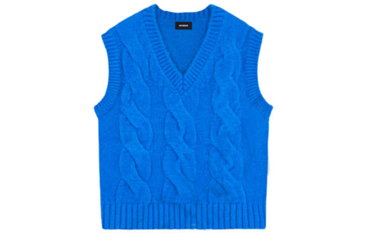 WE11DONE WE11DONE cable-knit knitted vest
