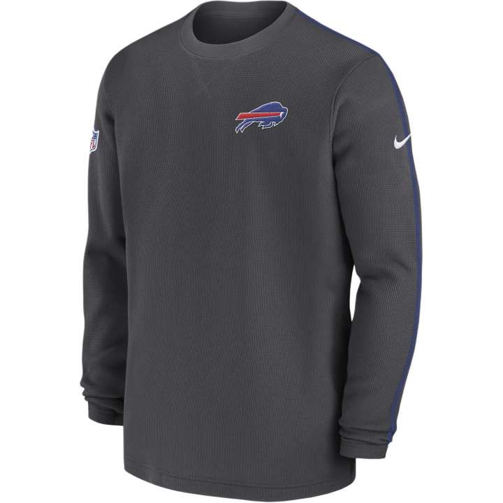 Nike Nike x NFL Buffalo Bills Sideline Coach Sweatshirt Men's Anthracite