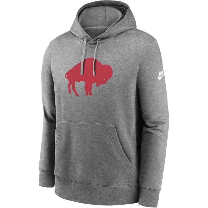 Nike Nike Buffalo Bills Rewind Club Logo Men’s Nike Nfl Pullover Hoodie
