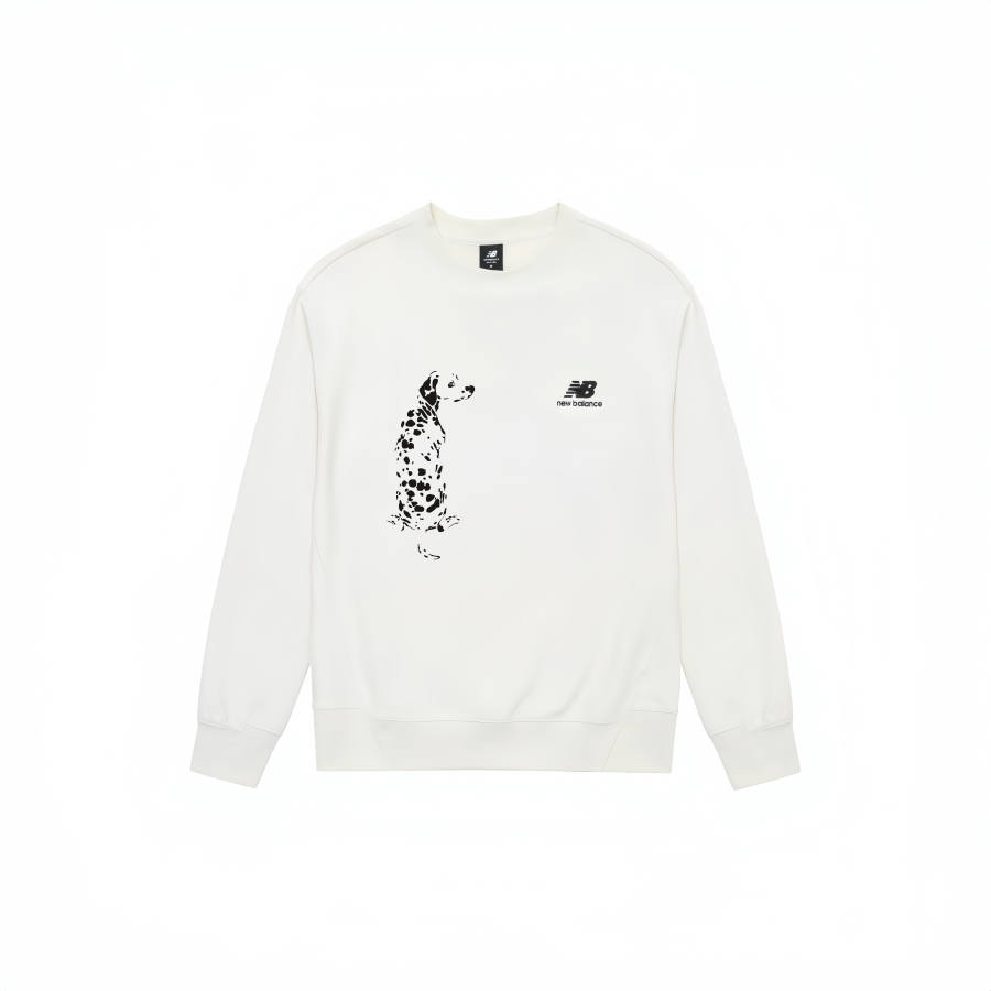 New Balance New Balance Sweatshirt Unisex White