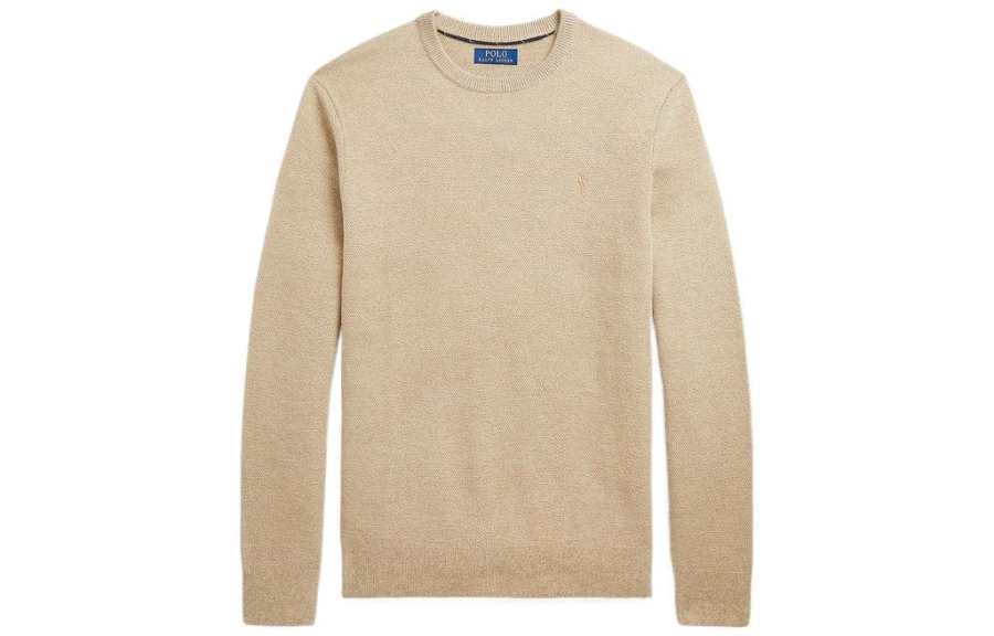 Polo Ralph Lauren FW22 Sweater Slim Fit Men's Beige