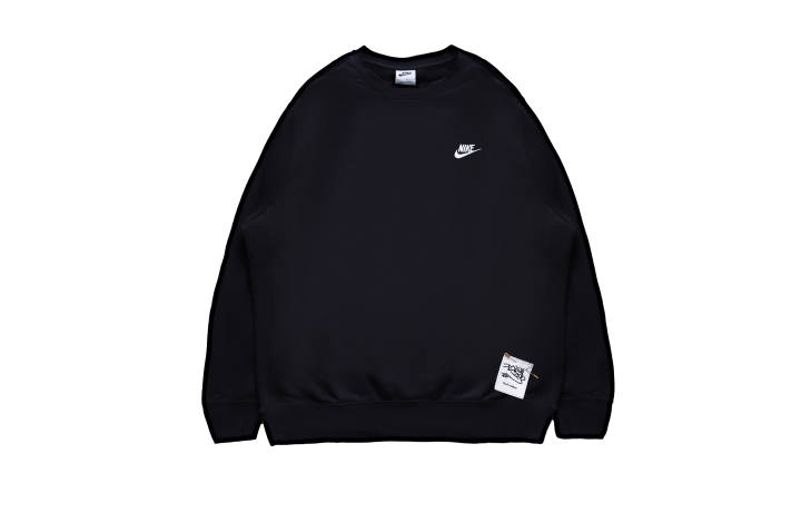 Nike Nike Sweatshirts Men's Black Crew Neck Moderate Regular