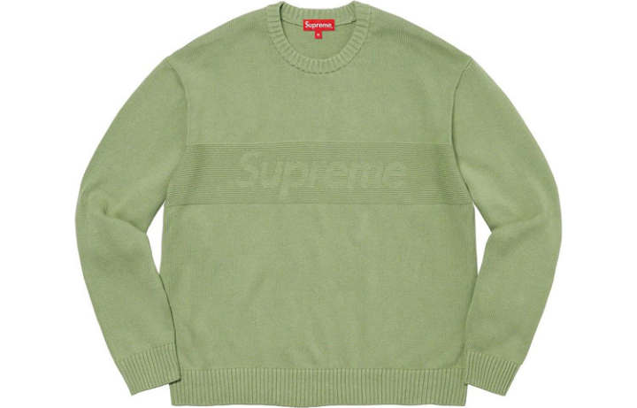 Supreme Supreme Tonal Paneled Sweater