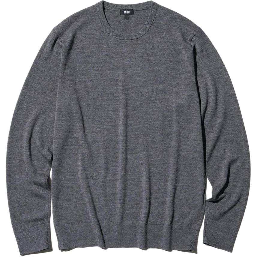 UNIQLO Sweater Men's Asphalt Gray