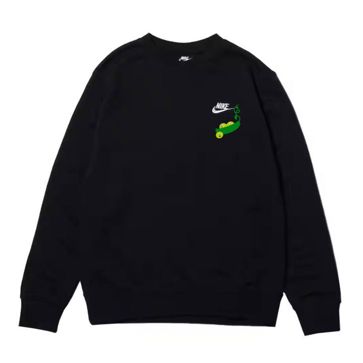 Nike Nike Sweatshirts Unisex Black Crew Neck Moderate Regular