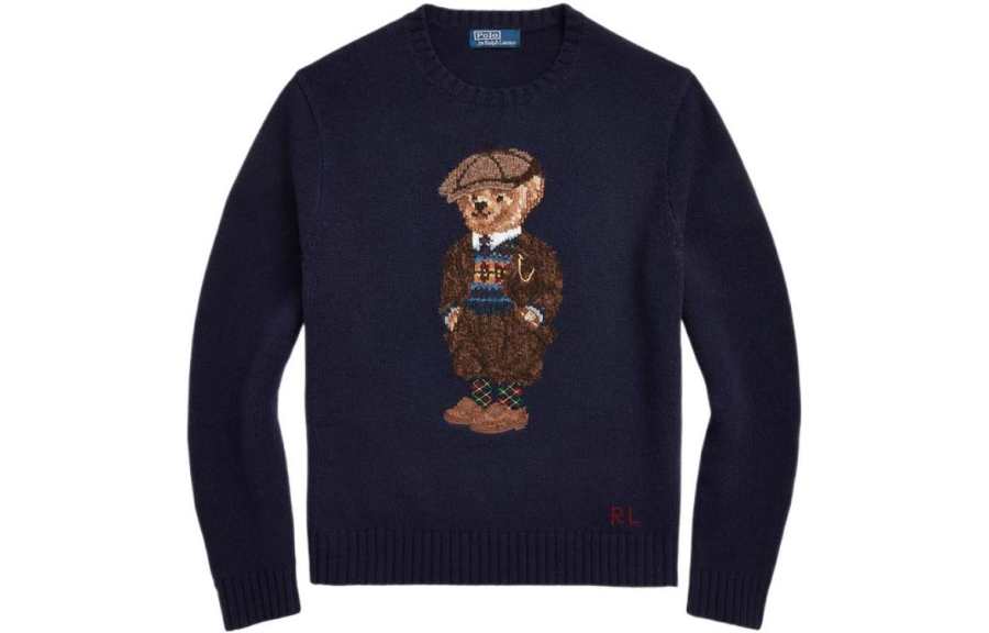 Polo Ralph Lauren Polo Bear FW22 Sweater Standard Men's Marine Blue