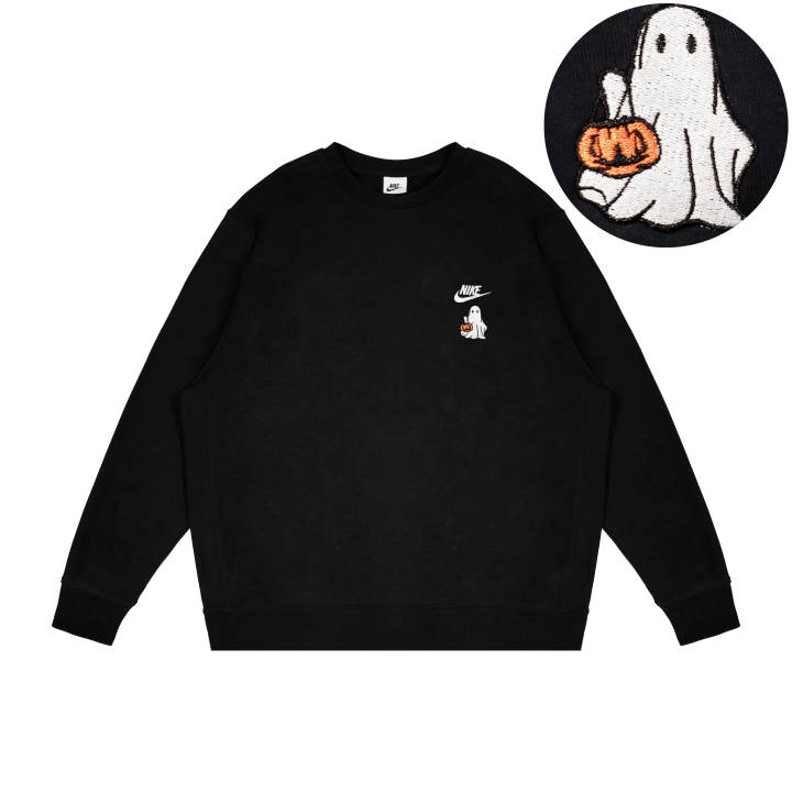 Nike Nike Sweatshirts Unisex Black Crew Neck Moderate Regular