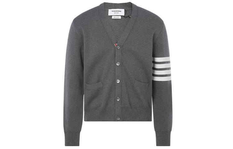 THOM BROWNE 4 Bar Milano Stitch Cardigan