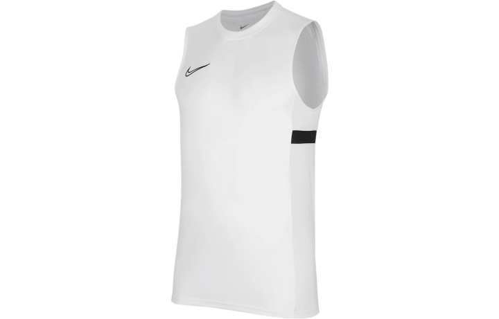 Nike Nike Tank Tops Men's White Crew Neck Moderate Straight Fit