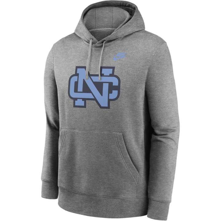 Nike Nike North Carolina Tar Heels Legacy Club Primary Logo Men's Nike College Pullover Hoodie