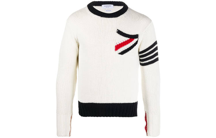 THOM BROWNE THOM BROWNE· SS21 Knitwear Men's White