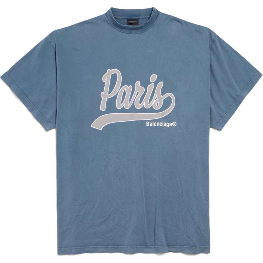 Balenciaga Enjoy Paris Oversized T Shirt