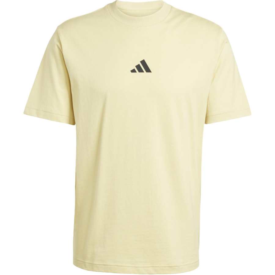 Adidas Adidas Clothing T Shirts Men's Yellow Crew Neck