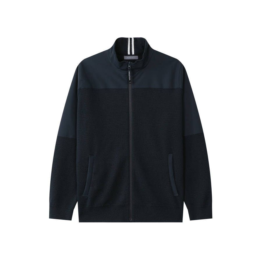 NAUTICA Sweaters Men's Stand Collar Moderate Other