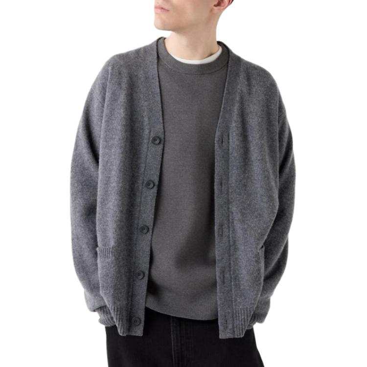 UNIQLO Sweater Unisex Asphalt Gray
