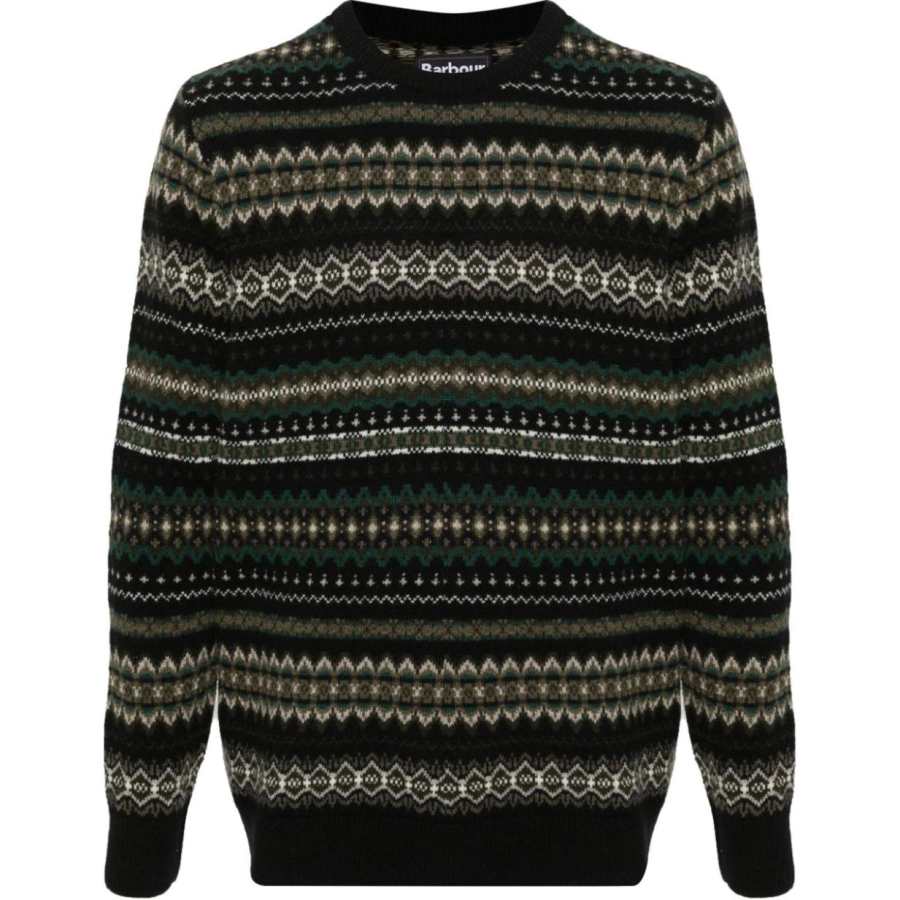 BARBOUR Barbour fair isle-knit sweater
