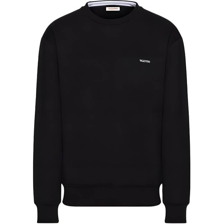 Valentino Valentino Garavani Logo Printed Crewneck Sweatshirt