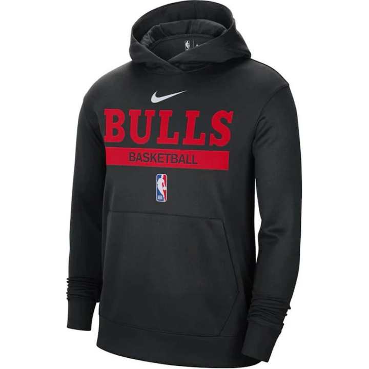 Nike Nike Nba Chicago Bulls Spotlight Dri Fit Loose Fit Hoodie