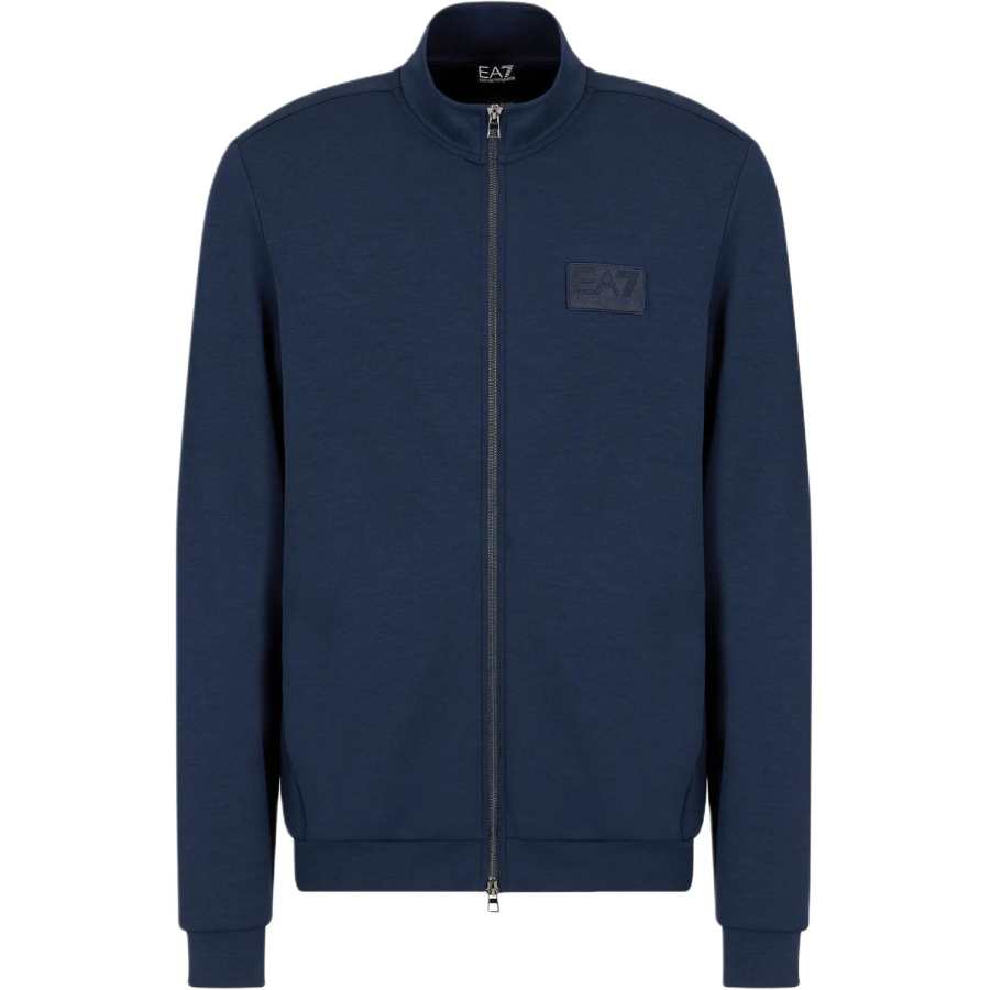 EMPORIO ARMANI EA7 FW24 Sweatshirt Men's Navy Blue