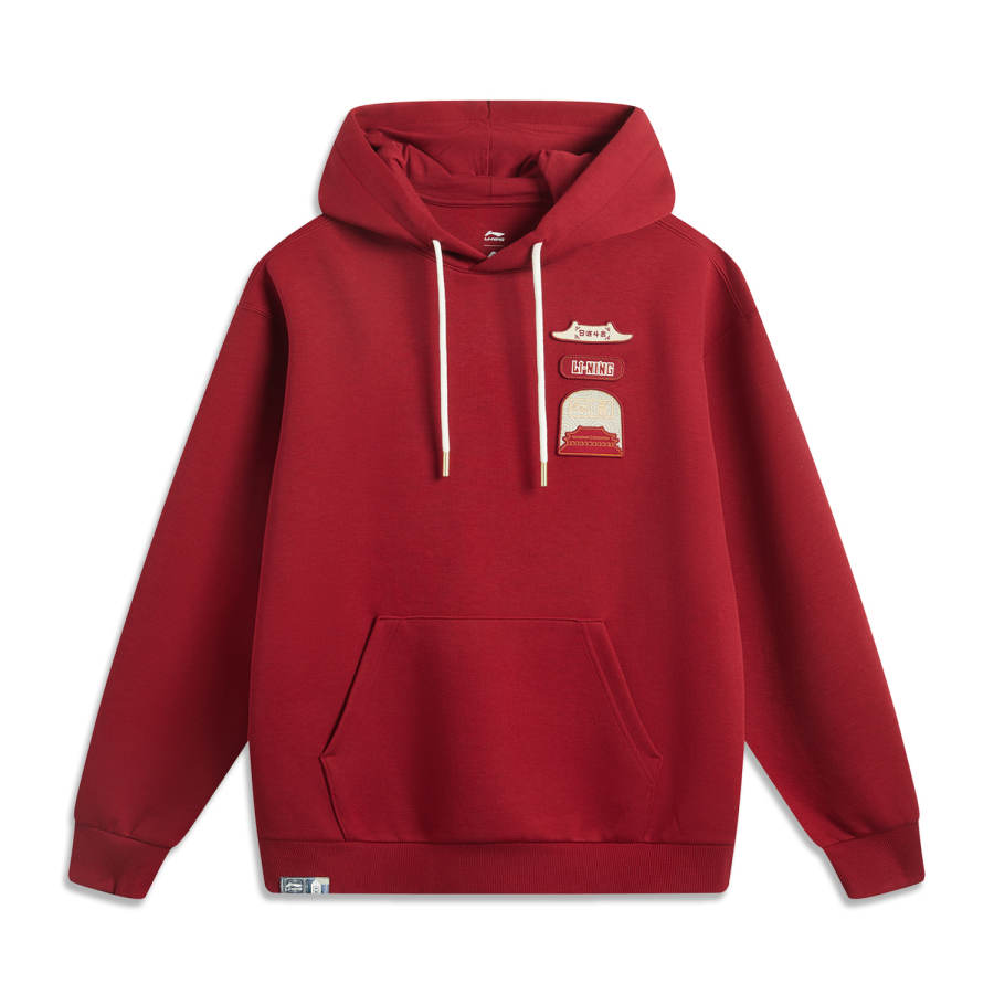 Li-Ning Li Ning x GUGONG,LIANMINGKUAN Rijin Doujin Collection Sweatshirt Unisex Dark Crimson