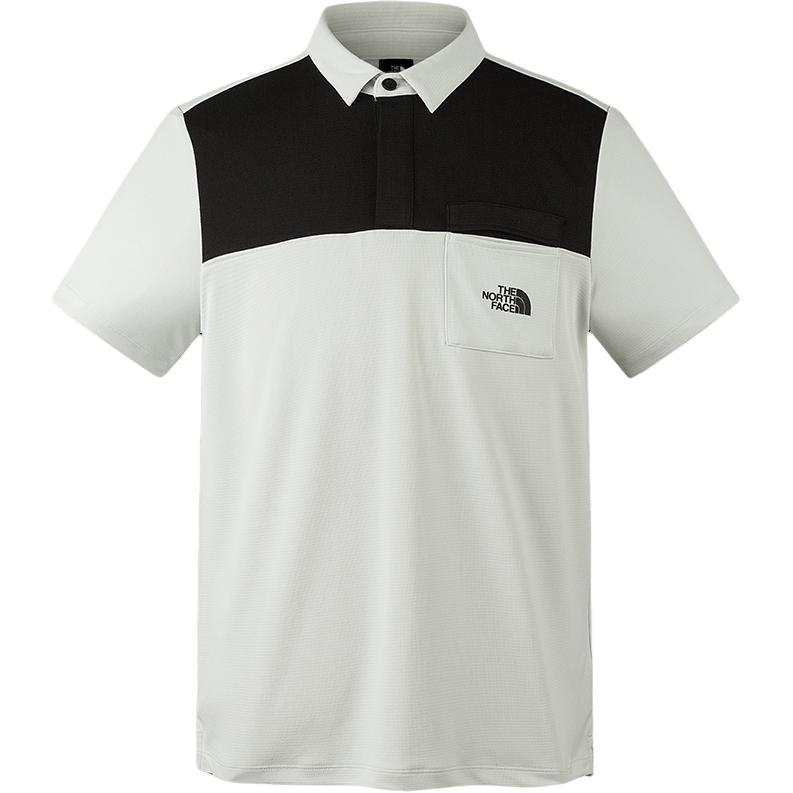 THE NORTH FACE Polo Shirt Men's Black Gray