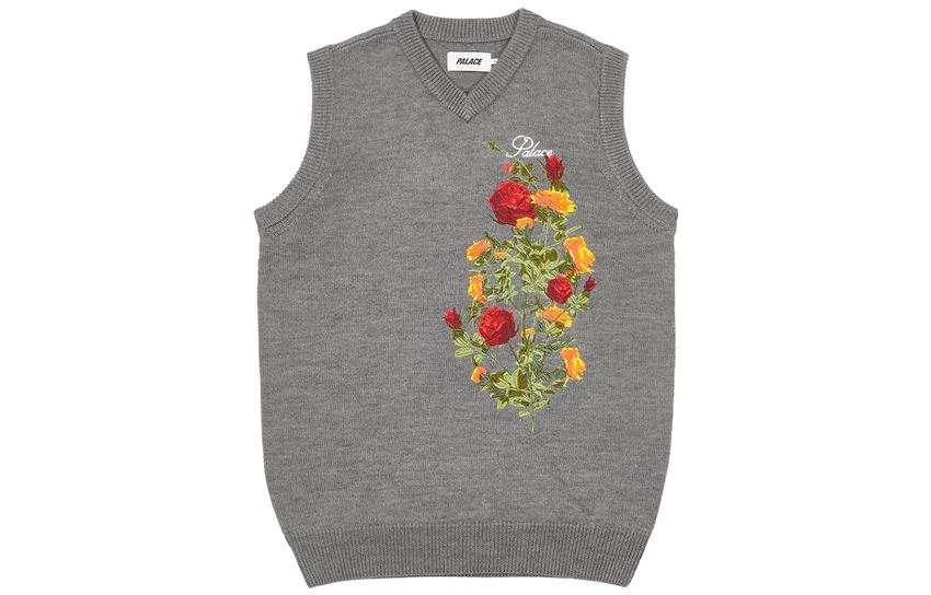 PALACE PALACE Rose Knit Vest