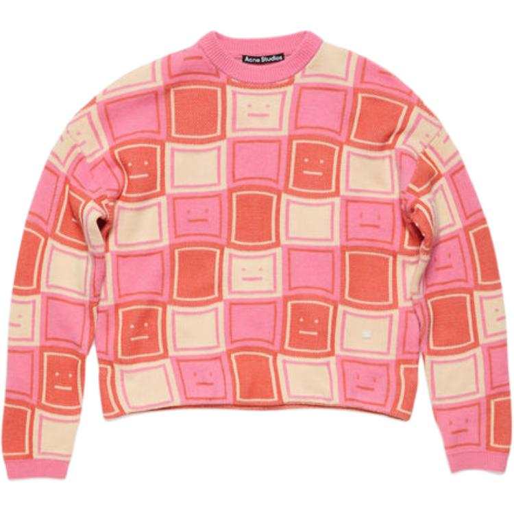 Acne Studios Acne Studios Logo Jacquard Crewneck Jumper