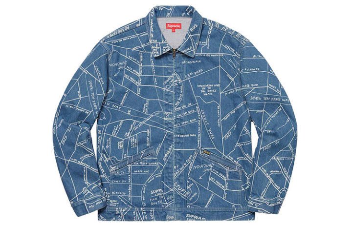 Supreme Supreme Gonz Map Work Jacket