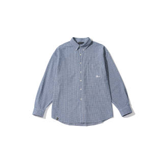 ODDCIRKUS FW24 Shirt Unisex Blue Plaid