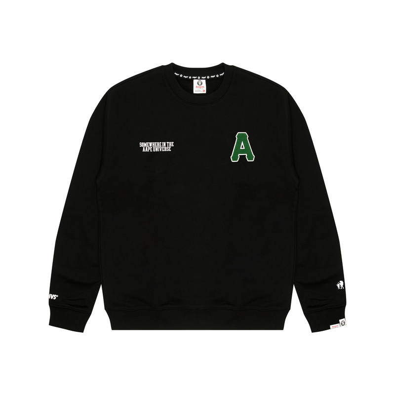 Aape Aape logo crew neck sweatshirt