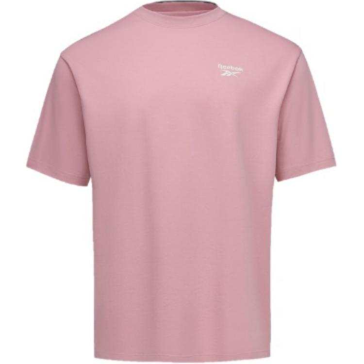 Reebok T Shirt Unisex Light Pink
