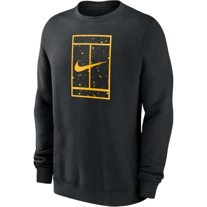 Nike Nike Club Fleece Men's Tennis Pullover Crew-Neck Sweatshirt