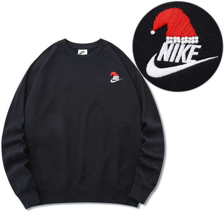 Nike Nike Sweatshirts Unisex Black Crew Neck Moderate