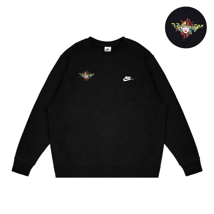 Nike Nike Sweatshirts Unisex Black Crew Neck Moderate Other
