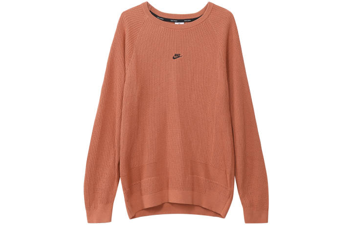 Nike Nike Knitwear Men's Madder Root Brown Crew Neck Thickened Other