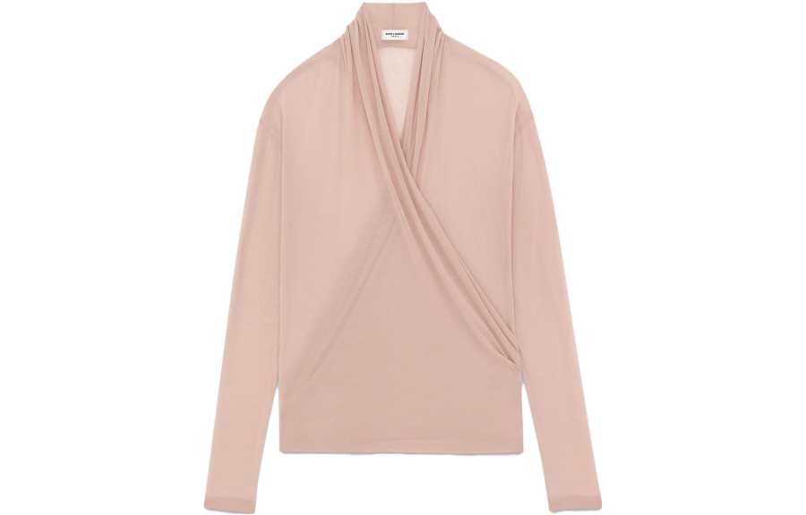 SAINT LAURENT SS23 Knitwear Men's Pink
