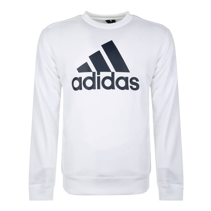 Adidas Adidas Sweatshirts Men's White Crew Neck Moderate Regular