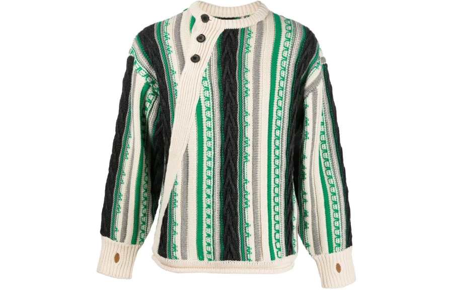 ADER ERROR Ader Error Frema striped-knit buttoned jumper