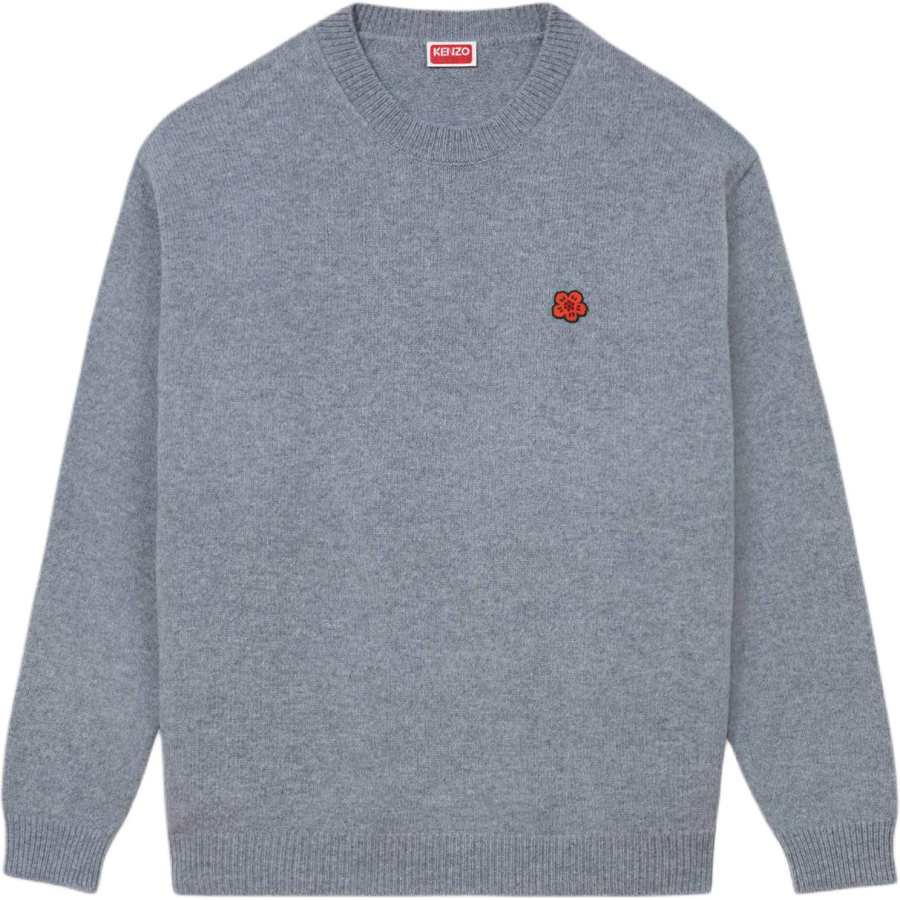 KENZO Boke Flower Embroidered Knitted Jumper