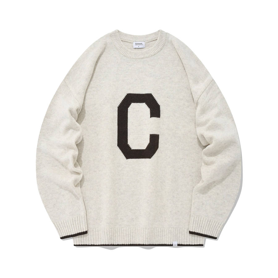 COVERNAT FW22 Sweater Unisex Oat