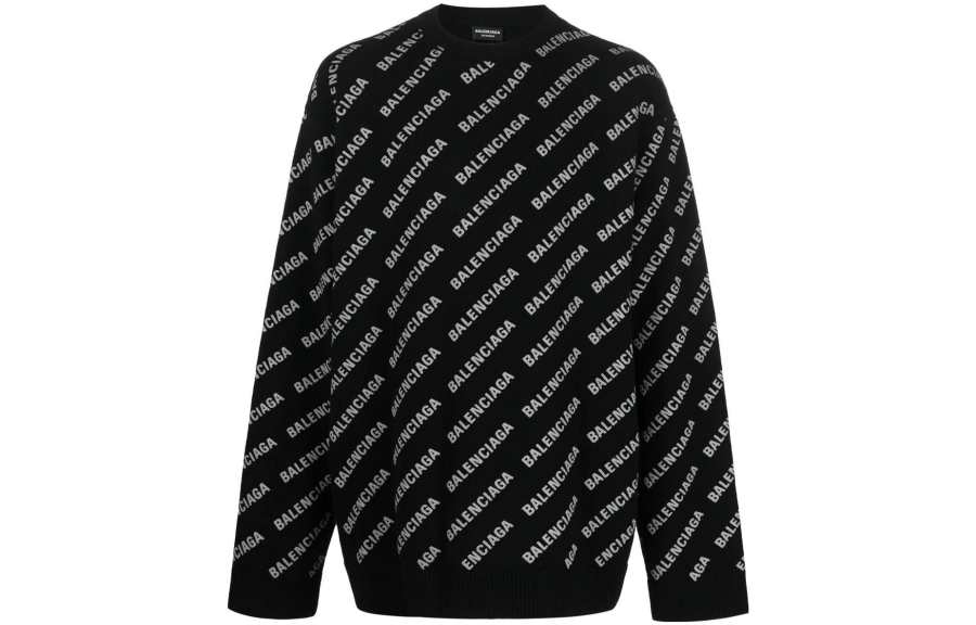 Balenciaga SS23 Cashmere Sweater Men's Black