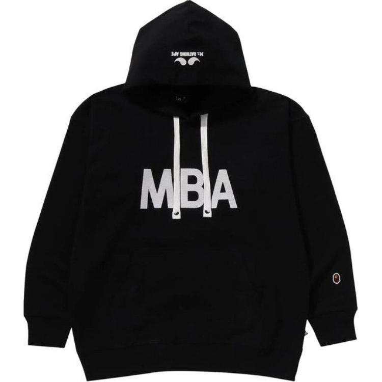 A BATHING APE A BATHING APE Logo Pullover Hoodie