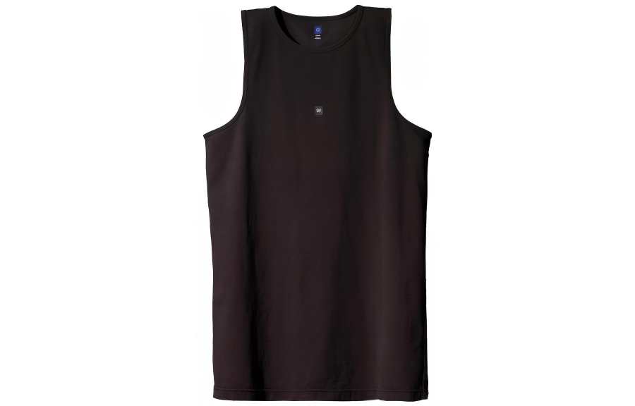 Yeezy logo-appliqué tank top