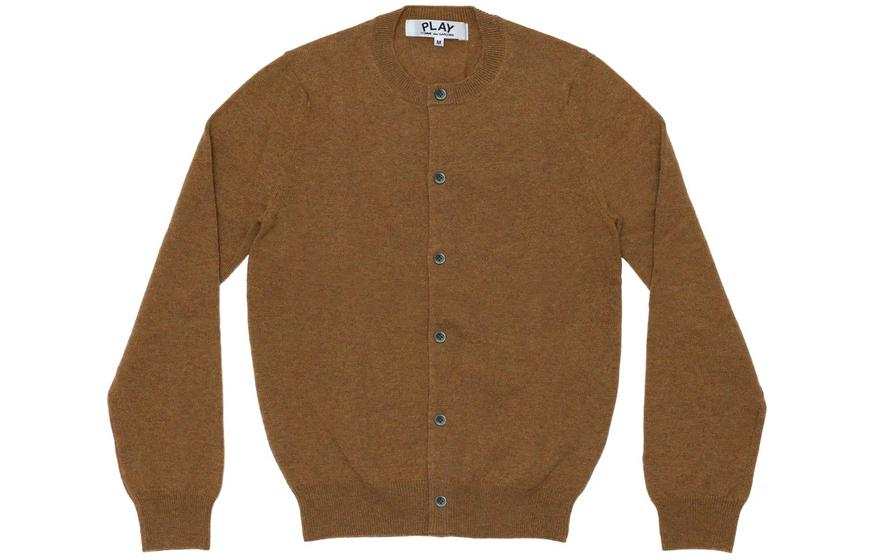 CDG Play CDG Play Sweater Unisex Light Umber