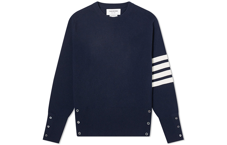 THOM BROWNE THOM BROWNE 4 Bar Crewneck Jumper