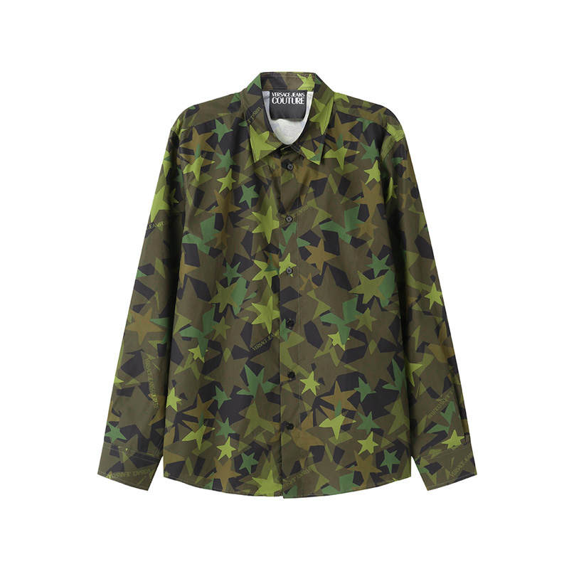 VERSACE JEANS COUTURE Shirt Men's Green