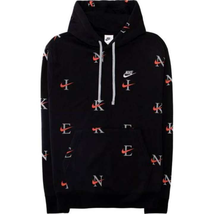 Nike Nike Sweatshirts Men's Black Hooded Moderate Regular
