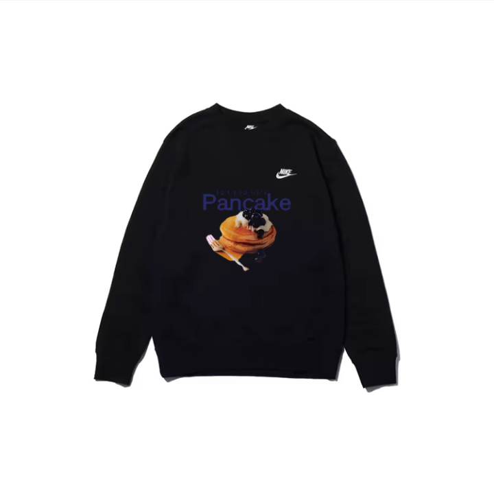 Nike Nike Sweatshirts Unisex Black Crew Neck Moderate Regular